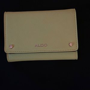 Neon green wallet